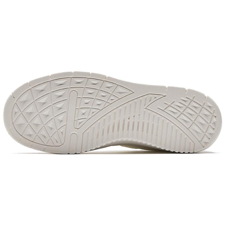 Anta Fashionable Comfortable Lightweight Slip-Resistant Shock-Absorbing Low-Top Sneakers Women sneakers Ivory-White Willow-Purple 922538065-6