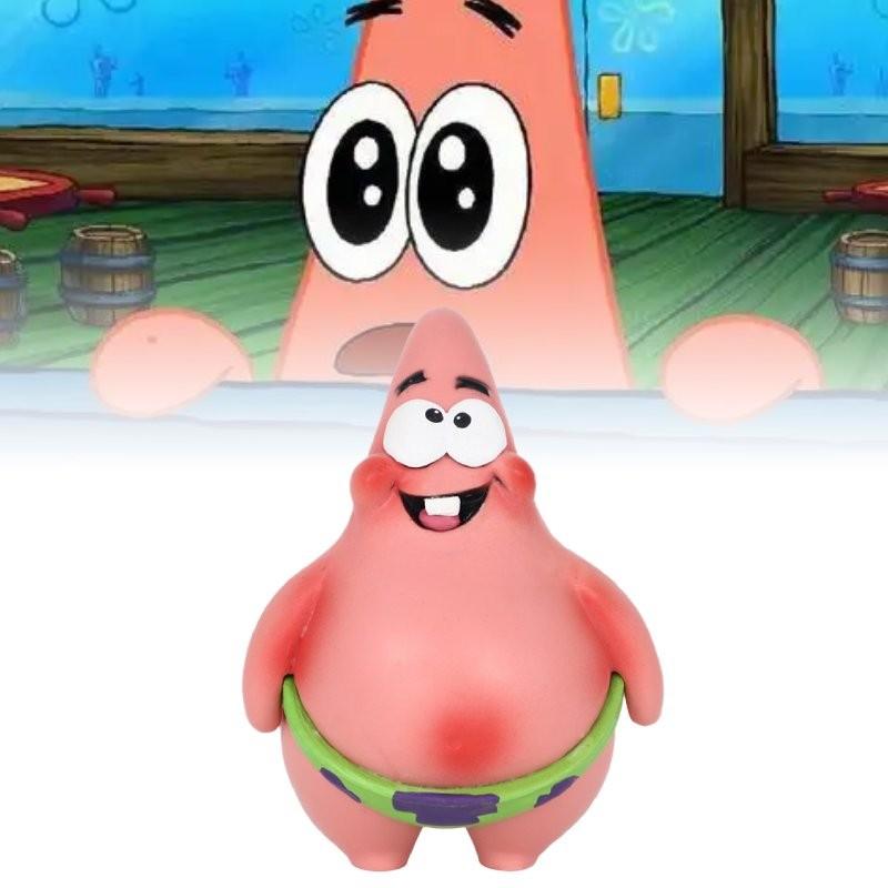 Adorable Small Patrick Star Figurine Perfect For Spongebob Squarepants Enthusiasts