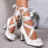 Modische Damenschuhe Luxuriöse Seidensatin Hohe Absätze Schuhe Luxuriöse Bankett Partykleid Pumps Ballett Hohe Absätze Schuhe HochzeitsSchuhe