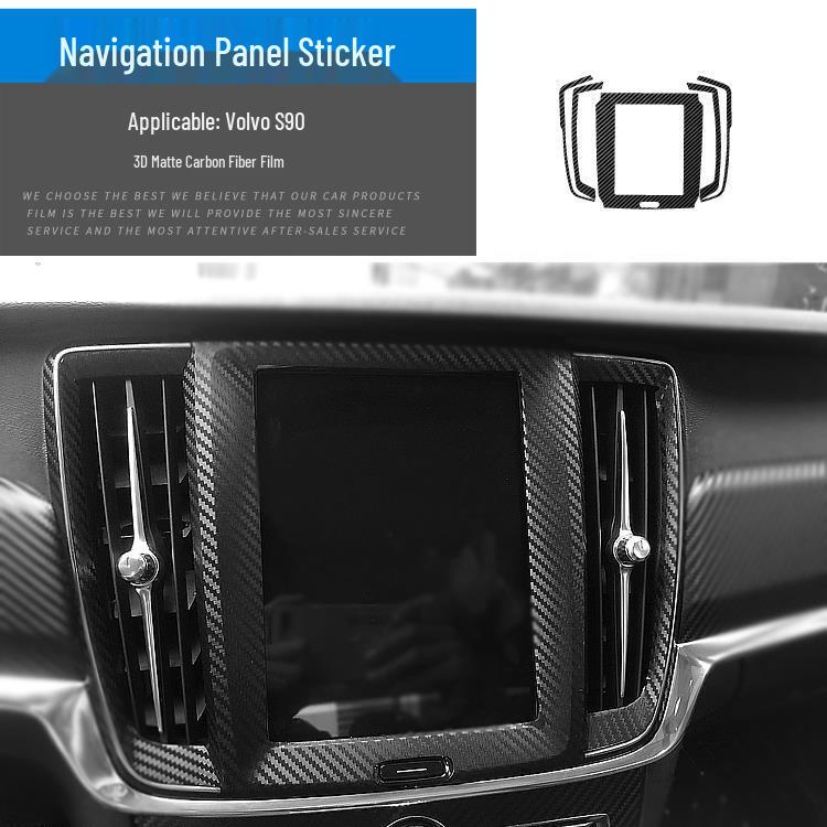 Volvo S90 Carbon Fiber Interior Trim Stickers