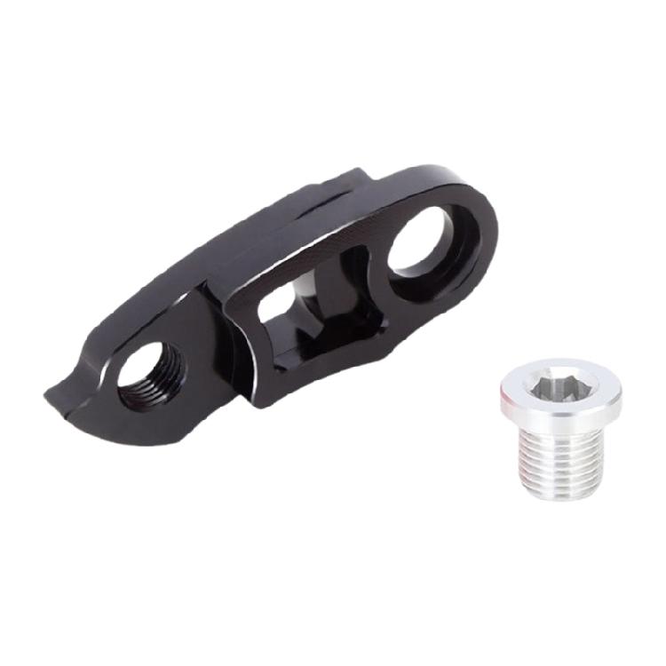 Расширители крючка заднего переключателя для велосипедной рамы Велосипеды Расширитель петуха заднего переключателя Велосипеды Расширители крючка заднего переключателя рамы чёрный