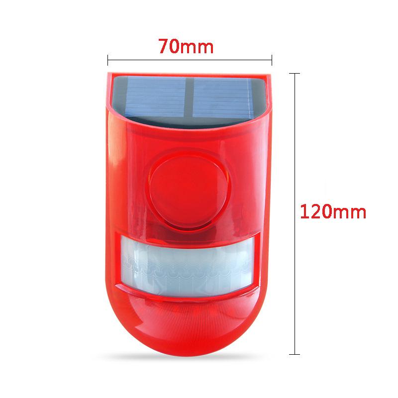 Automatic Solar-Powered Infrared Rat and Animal Repellent Alarm