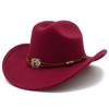 Male and Female Couples Light Felt Fashion Top Hat Minority Style Grassland Equestrian Hat High Sense Street Shot Jazz Hat