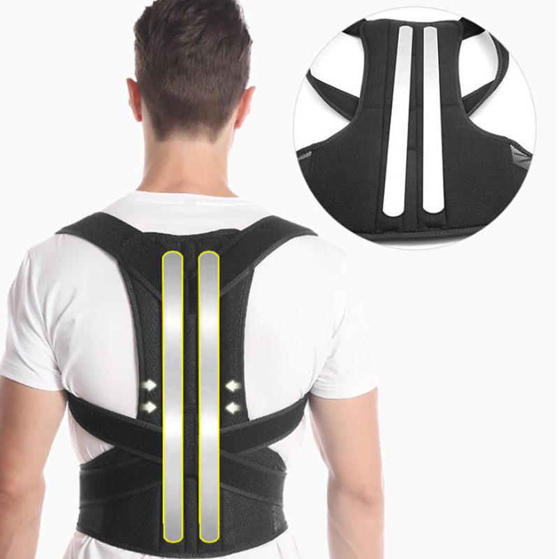 1Pcs Adjustable Back Posture Corrector For Men And Women Comfortable Daily Wear Back Support Brace For Upper Back Straightening