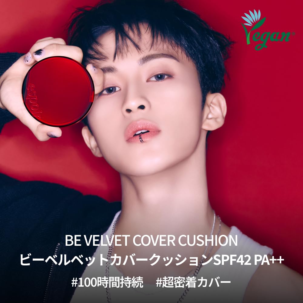 Espoir Renewal Bee Velvet Cover Cushion SPF42 22 Petal Cushion High Base Korean Official Espoir Website PA+++ (Product + Refill) Foundation, Coverage,