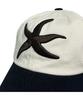 THE COLDEST MOMENT Tcm Starfish Classic Cap (Ivory/Black)