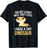 Bartagame Haustier Ich ziehe einen winzigen Dinosaurier Bartagame T-Shirt Herren Damen T-Shirts Top