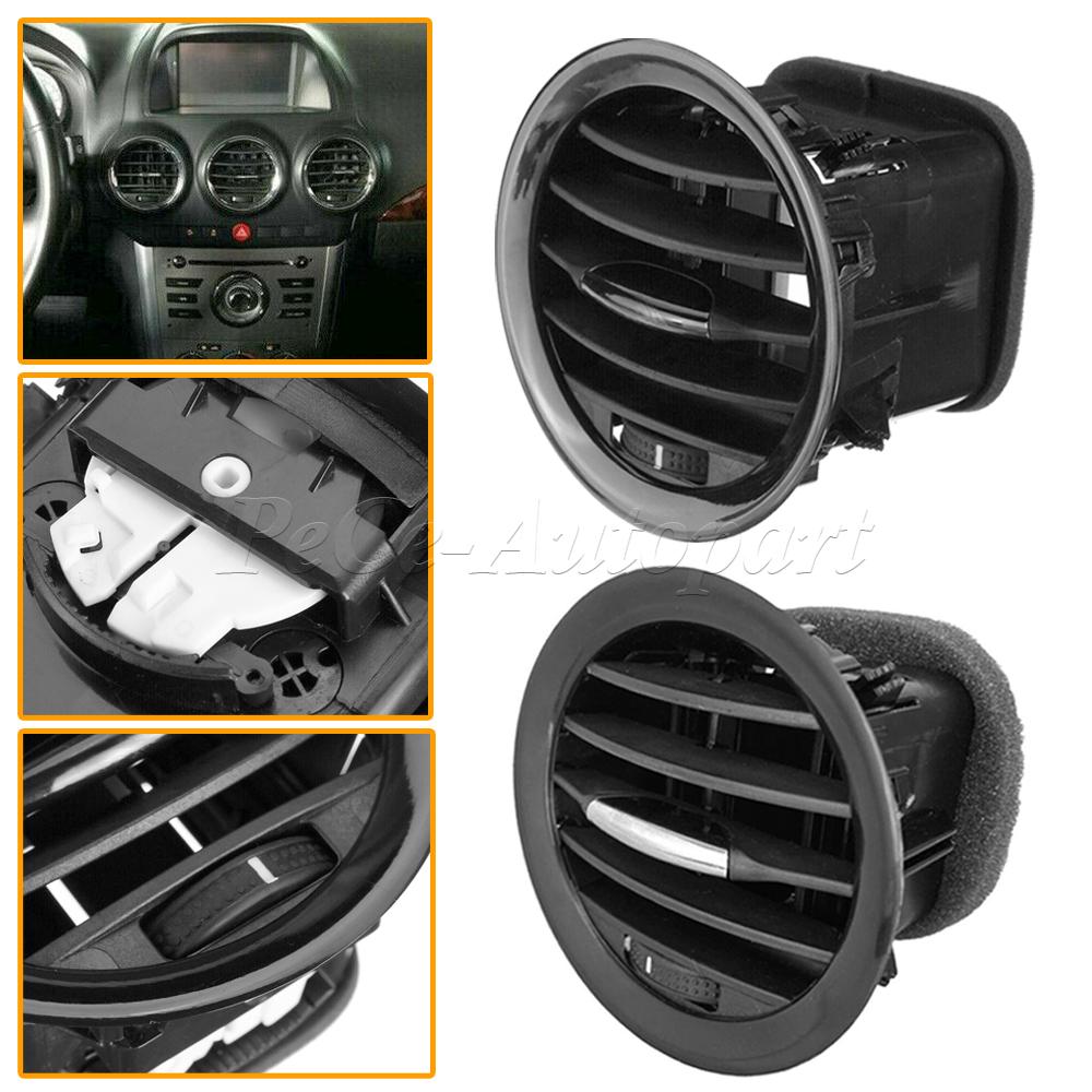 New A/C Air Vent Cover Outlet Grille Black/Chrome Fits For Opel ADAM CORSA D MK3 Vauxhall 13417363 2201099 13365420