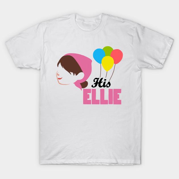 

Men Black Print T-shirt His Ellie No-Cut Transfer Paper Print Cotton Tshirt XL белый