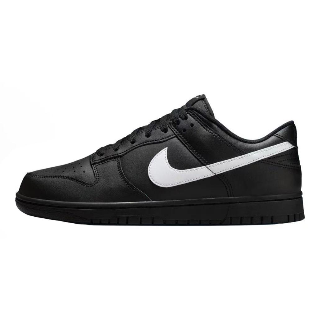 Nike Dunk Moment Of Blank Low Top Skateboard Shoes Men's Black White IO7606-010(Team691-)