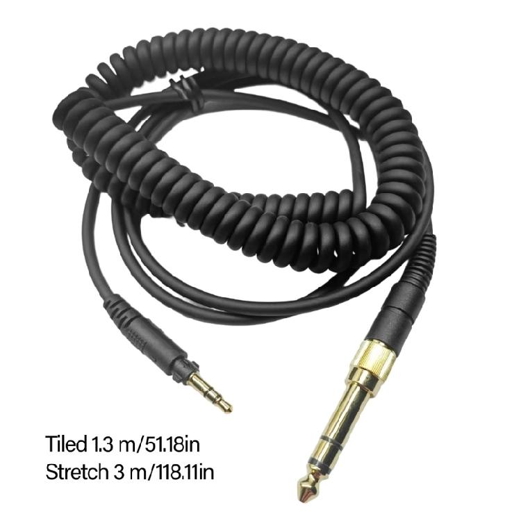 Cabo de Fio de Linha de Áudio para Fones de Ouvido de Reposição para Headsets Gamer EAH-DJ1200