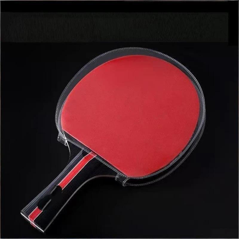 Table Tennis Paddle Protective Film Double-sided Sticky 1Pcs Reusable Clear Cover for Senior Ping Pong Enthusiasts