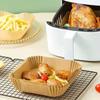 50pcs Air Fryer Special Paper Disposable Household BBQ Plate Oven Baking Paper High Temperature Absorbent Paper Pastry Tools