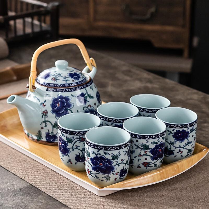 ZISIZ Large Ceramic Teapot