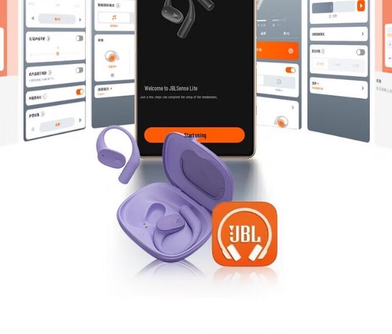 JBL Sense Lite Open-Ear Wireless Bluetooth Sports Earbuds