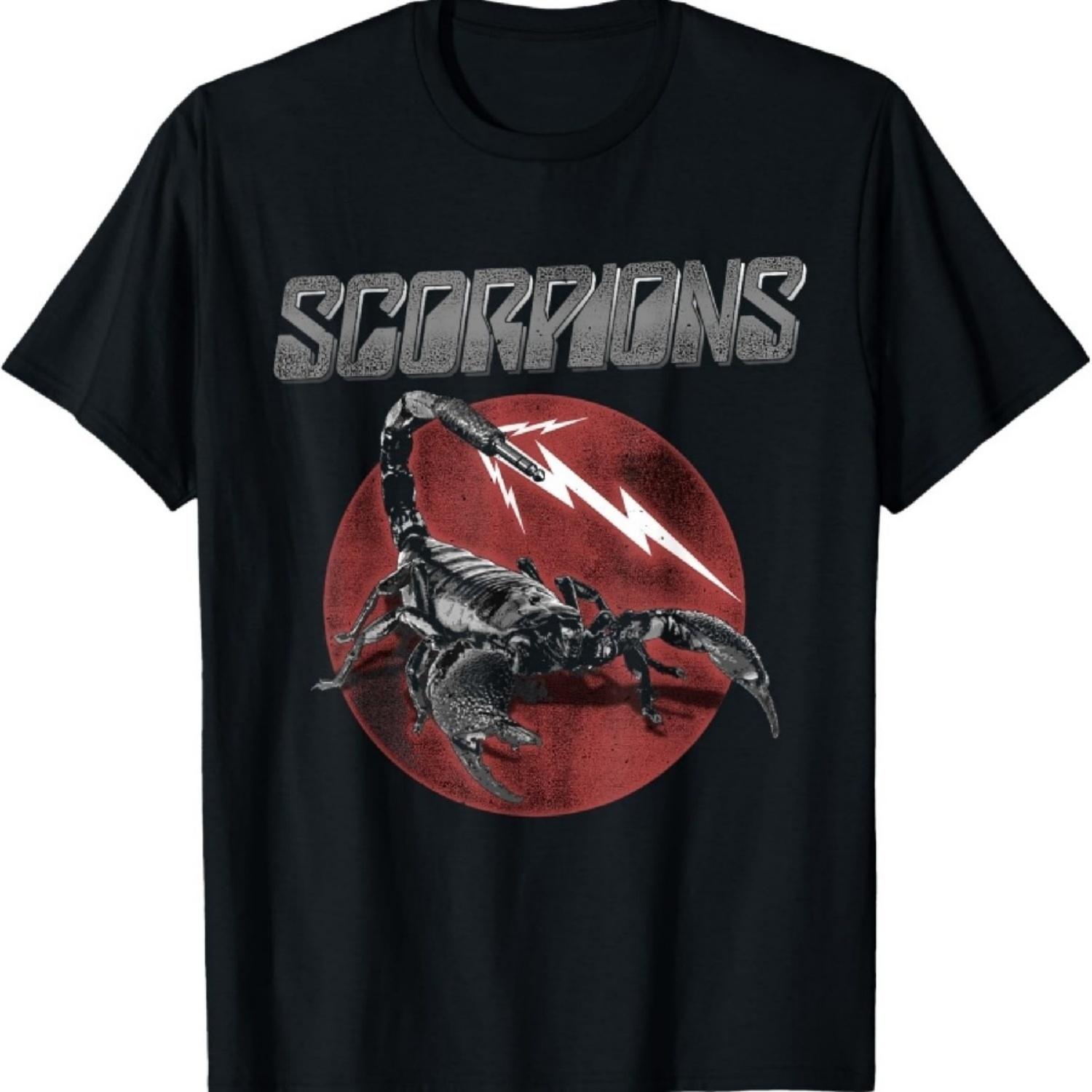 

Официальная черная футболка Scorpions с 7-контактным разъемом S чёрный