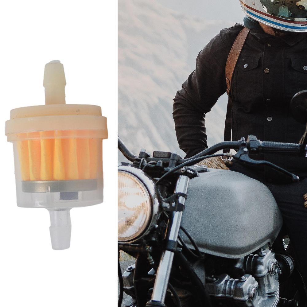 Motorcycle Oil Filter Transparent Motorcycles Oil Filter Inline Motorcycle Accessories Versatile Filter Elements For Precise