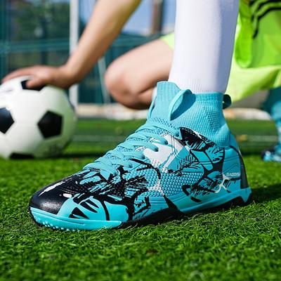 Professional Men's Soccer Football Shoes Breathable Anti-slip Men Sneaker Training High Quality Comfortable Lace Up Man Sneakers