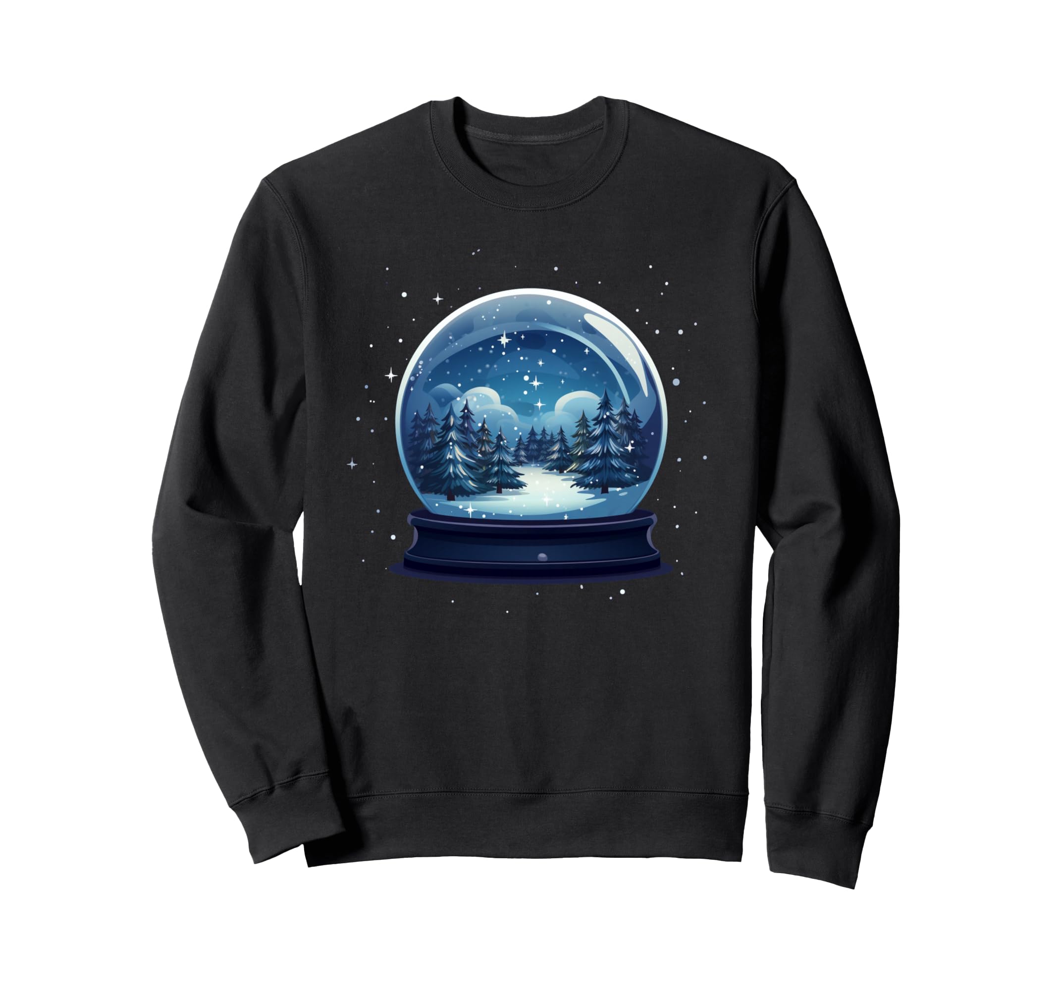 

Happy Snow Globe Costume Dress-Up Sweatshirt for Costume Enthusiasts