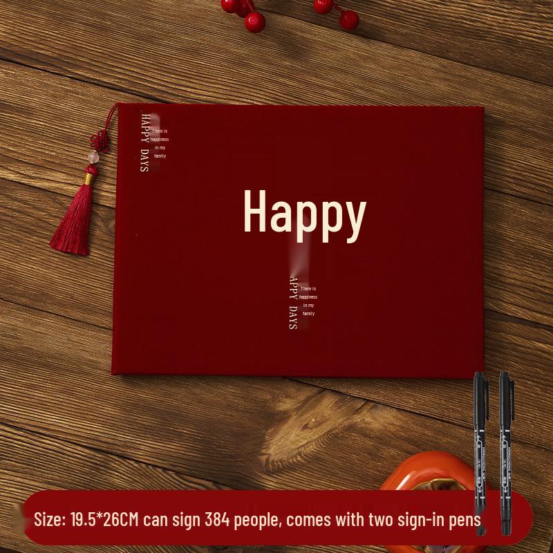 Wedding Gift Money Ledger & Sign-in Book