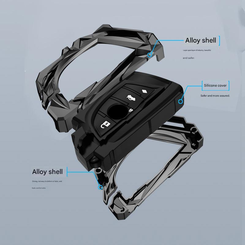 Car Key Case Cover Shell For Byd Song Plus Atto 3 Han Ev Tang Dm Qin Seal Dolphin Remote Fob Holder Keychain Accessories