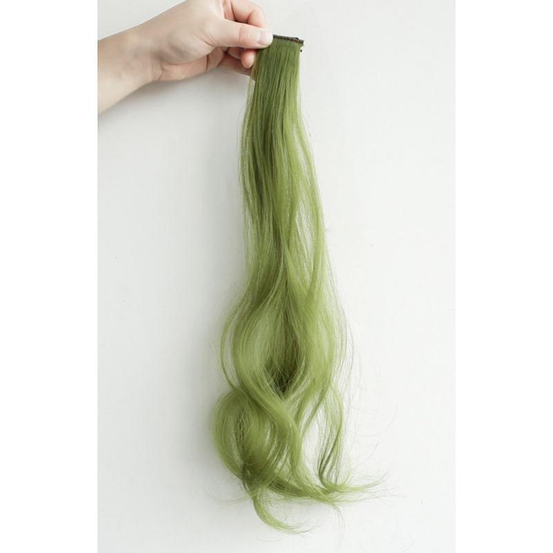 

Цветной парик, женские длинные волосы, мелированные, постепенно невидимые, бесшовные, натуральные, цельные, наращивание волос, висят, окрашенные в уши кудри