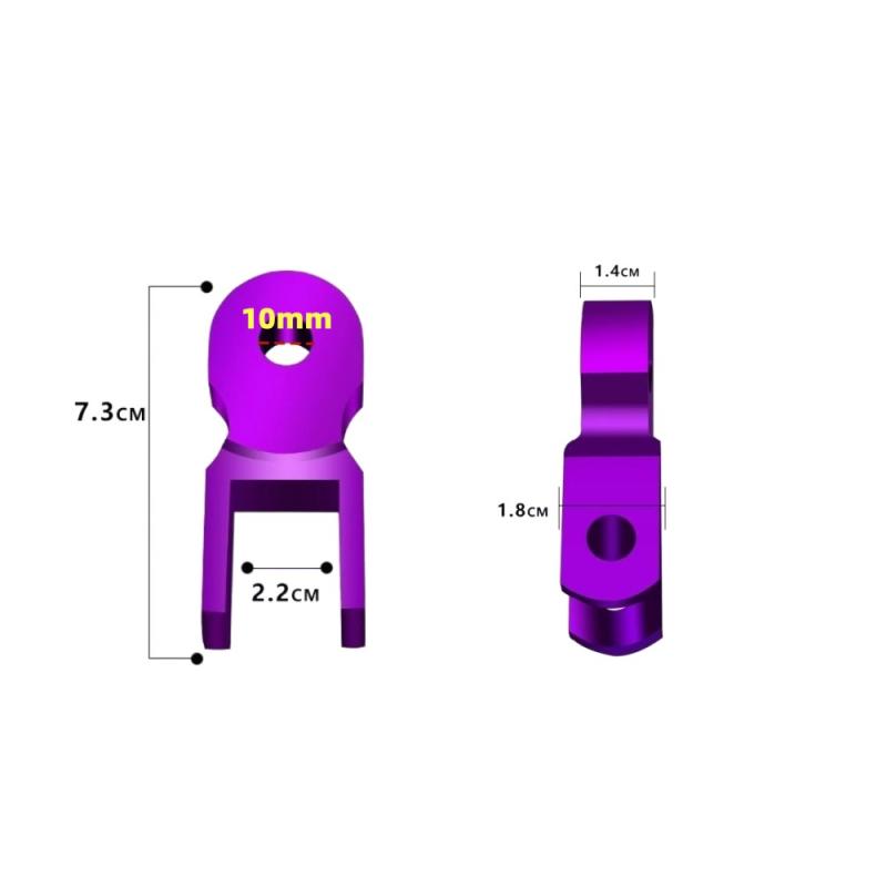 1 Pereche Piese de Schimb Motocicletă Scuter Aliaj de Aluminiu Extensor Șoc Motocicletă Extensie Înălțime Riser Suspensie