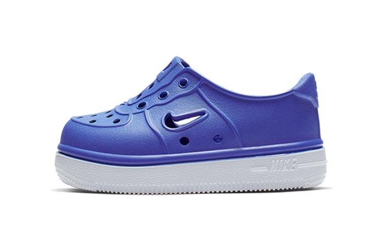

Nike Air Force 1 Low top Skateboard Shoes Blue Infant And Toddler AQ2442-500 22