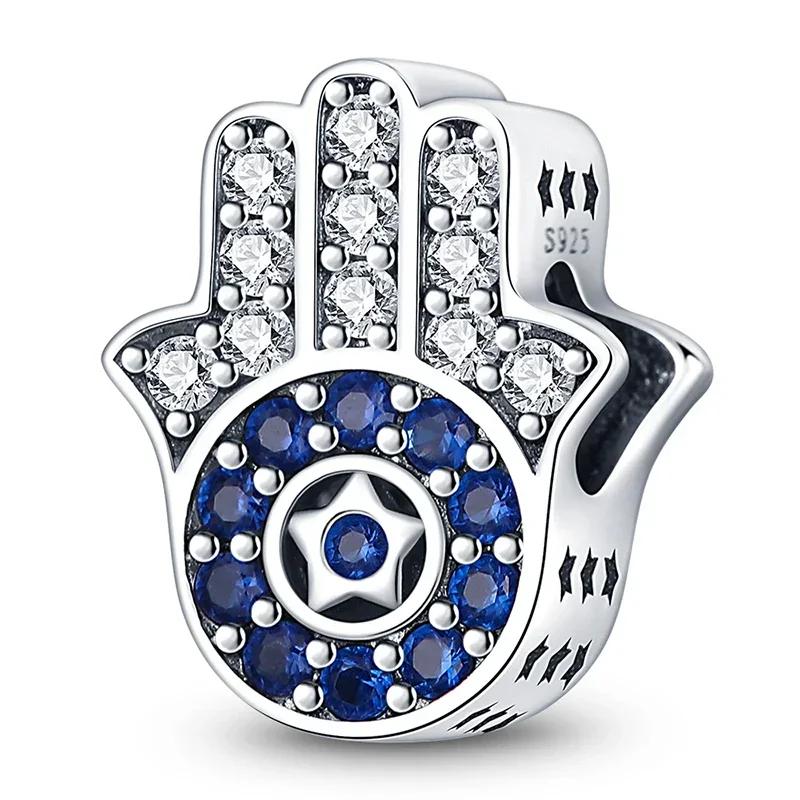 Copper Color Evil Eye Charms Demon Eye Beads For Genuine BraceletandBangle DoItYourself Crafting Fashion Jewellery Gifts