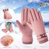 Winter Y2K Women Touchscreen Gloves New Warmer Thermal Fleece Lined Guantes Full Finger Mittens Waterproof Motorbike Glove