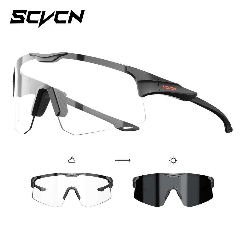 SCVCN Occhiali da Sole Polarizzati per Escursionismo Occhiali da Ciclismo per Uomo Sport MTB Occhiali da Montagna Donna Bicicletta Bici da Strada Protezione