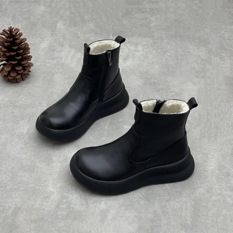 Nauji platforminiai aulinukai, retro stiliaus universalūs moteriški batai apvaliais priekiais ir batai su kempininiu padu