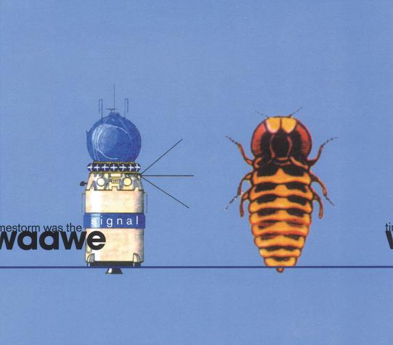 

CD WAAWE - Timestorm Was The Signal SRR16 Silver Rocket, 2000 Czech Repu Rock Used