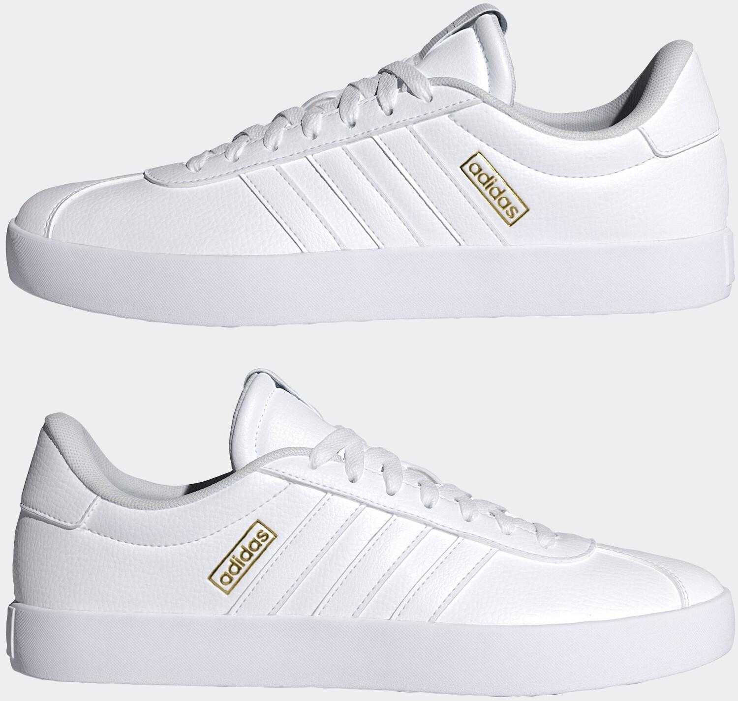 

Кроссовки Adidas VL Court 3.0 белый/белый/золотой металлик 36