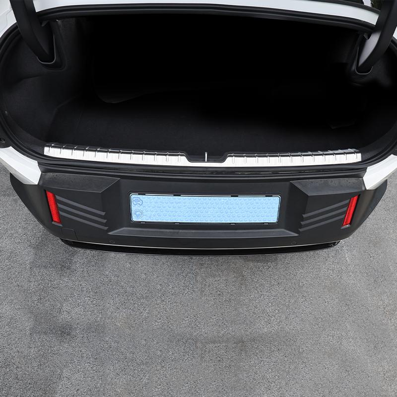 For Kia EV4 2025 2026 Stainless Inner Front Rear Door Sill Protector Cover Welcome Pedal External Threshold Interior Accessories