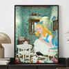 DIY Diamond Painting The Little Girl In The House Cross Stitch Kit Mosaic Art Diamond Painting Full Circle Diamond Home Decoration
