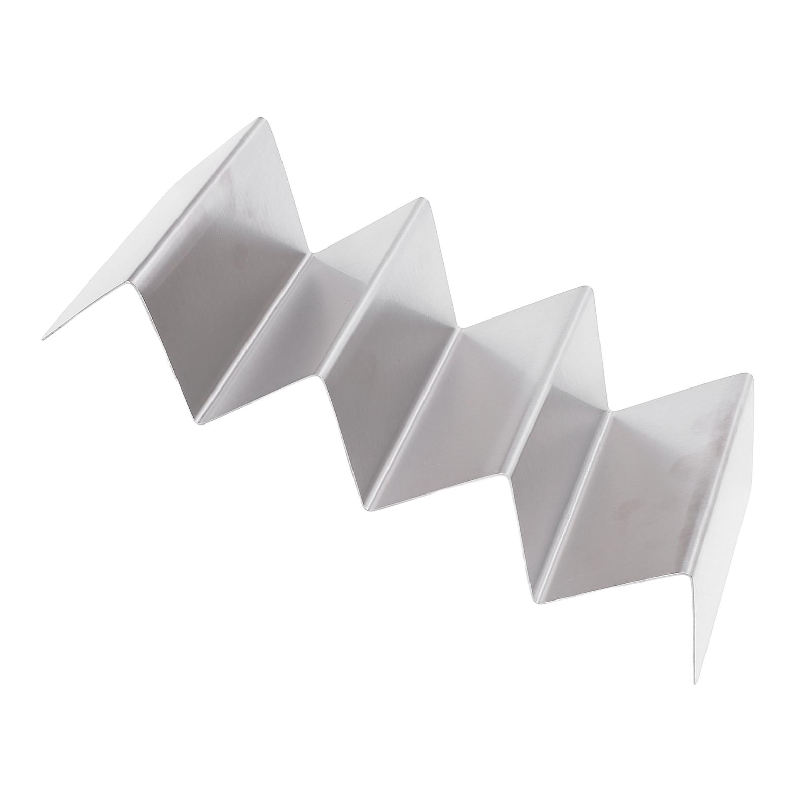 

Держатель для тако из нержавеющей стали, стойка для тако, удерживающая ракушки в вертикальном положении, подставка для тако для духовки, гриля, посудомоечной машины L(for 6.5-9kg)