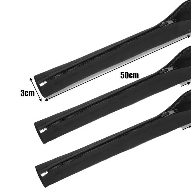 3/1 Stück Kabel-Organizer Reißverschluss Drahtkabelmanagement Organizer-Hülle für TV-Computer-Stromleitung Schutzhüllen für versteckte Aufbewahrung