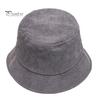 Sombrero de Pescador Cubo Plegable Liso Perfil Bajo Color Sólido Casual Mantener Caliente Hombre Pana Invierno Térmico Hombres Mujeres Gorra para Exterior Adultos