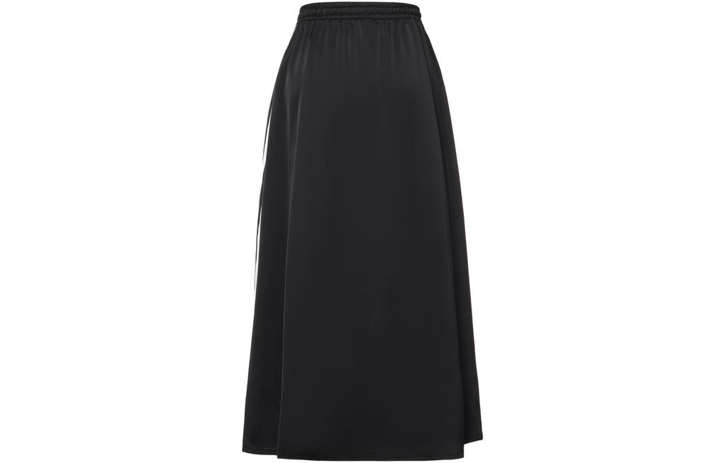 adidas originals Women's Satin Long Skirt Black FL0039