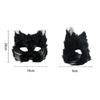 Premium Simulated Fox Party Fox Mask Lifelike Comfortable Faux Fur Cat Mask DIY Accessories Realistic Mask Cosplay Props