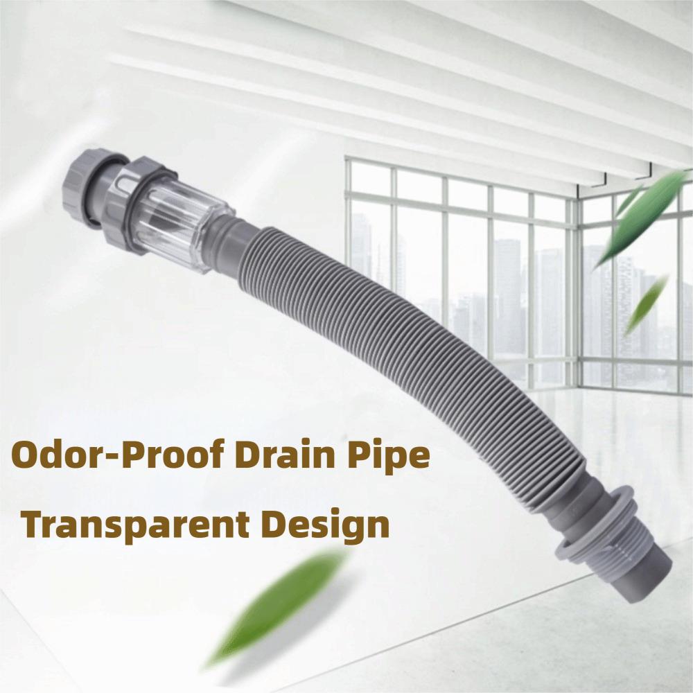 Expandable Drainage Pipe Plastic Drainage Hose Flexible Drain Pipe Washbasin Sink