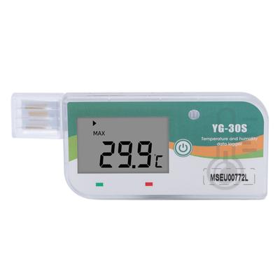 180 Tage USB Temperatur Luftfeuchtigkeit Datenlogger Recorder mit PDF Berichten 35000 Punkte Einmalgebrauch
