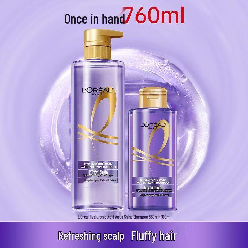 Шампунь L Oreal Hyaluronic Acid Water Glow