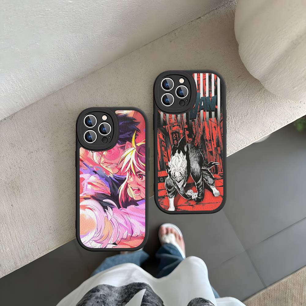 Hot Blooded Fantasy D-DandadanS Anime Phone Case For IPhone 16 15 14 13 12 11 Pro Max Plus Leather Soft Cover