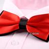 Men's Korean Style Color Block Bow Tie - Custom Business Casual & Formal Fashion Accessory