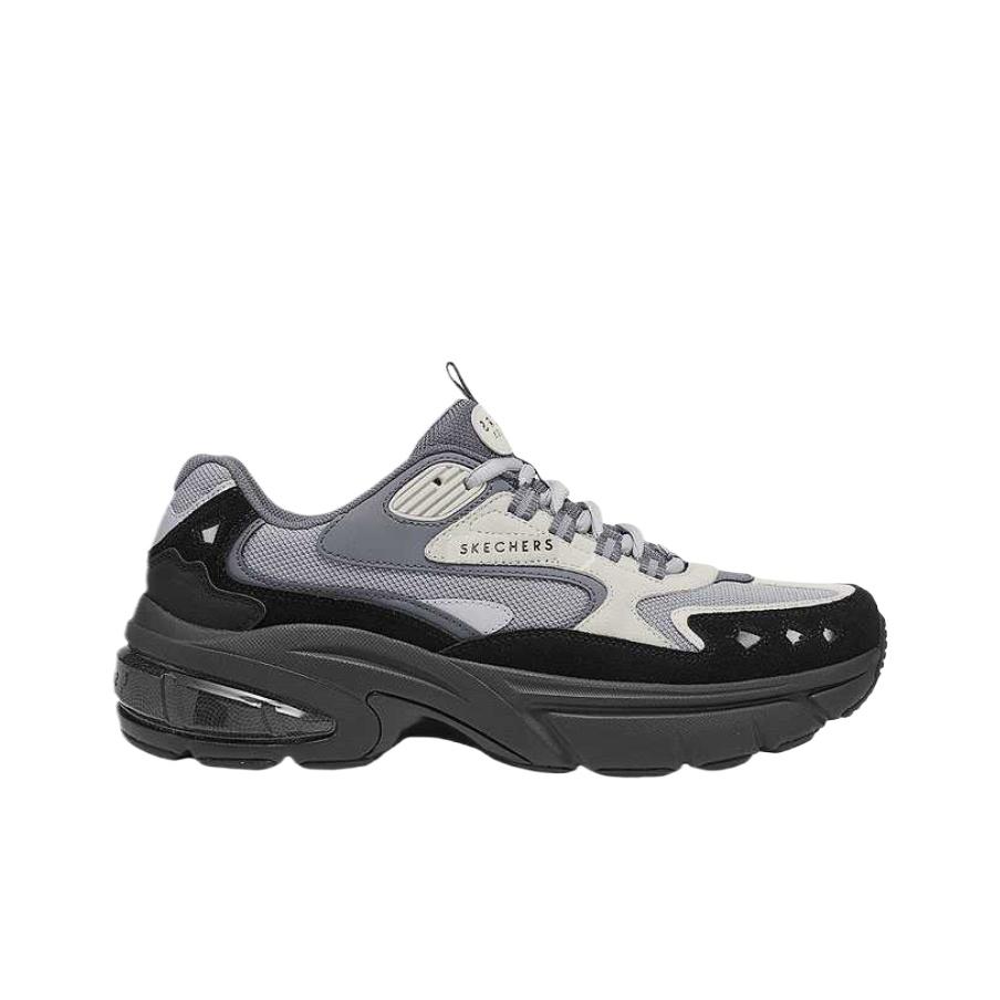 Skechers Street Retro Family Series Fashionable Trendy Versatile Dad Shoes Men sneakers Dark-Gray 183214-DKGY