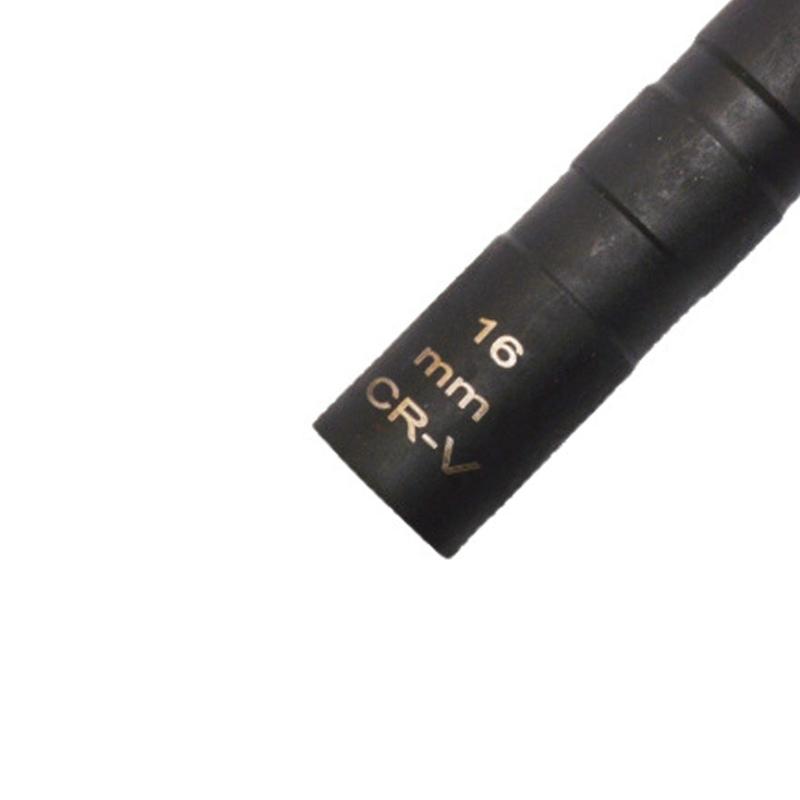 3/8inch Drive 12 Point Thin Wall Magnetic Spark Plugs Wrench 14/16mm Swivels Socket Universal Fit for Car Repair Tool