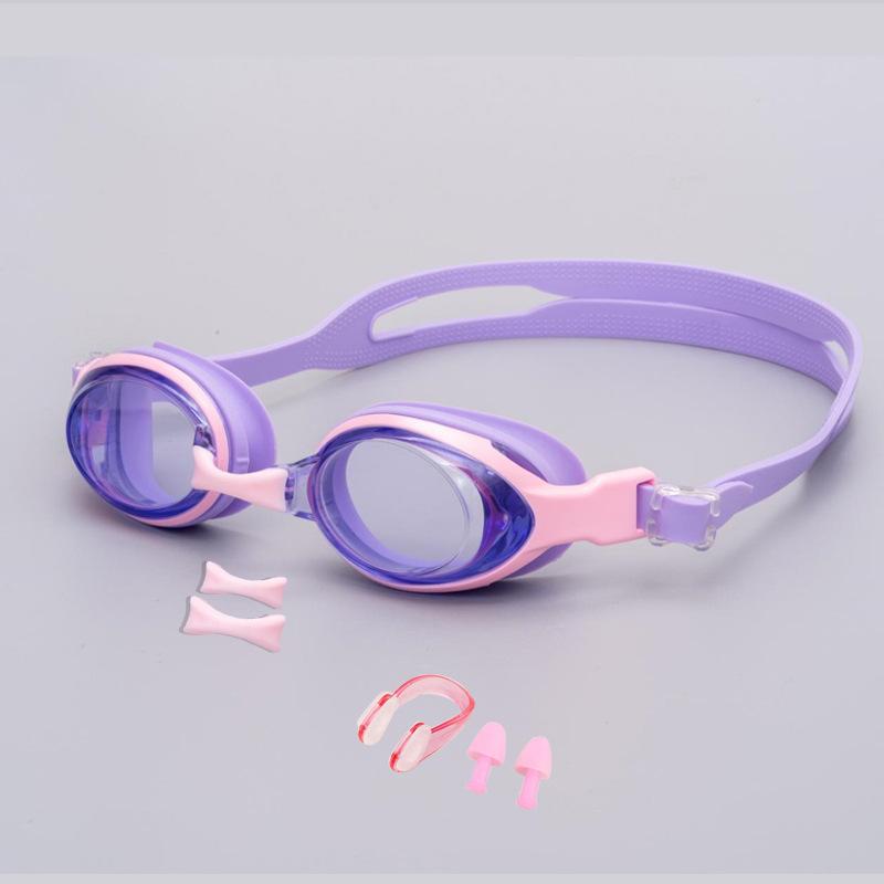 Children's swimming goggles, high-definition, anti-fog, waterproof Prescription swimming goggles for women with nearsightedness, diving equipment and