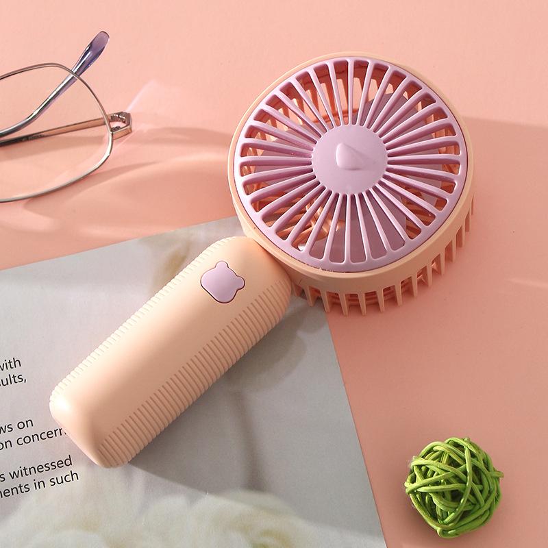 New Summer Cool and Free Handheld Fan, Mini USB Charging Portable Desktop Small Electric Fan